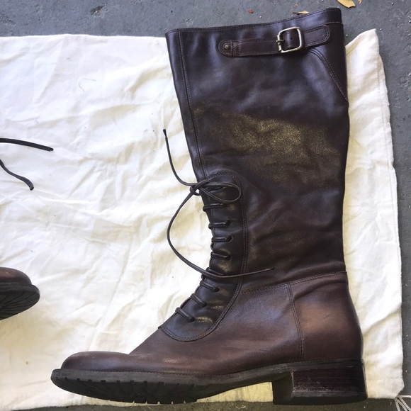 Eddie Bauer Shoes - Eddie Bauer women’s brown Laceup leather boots 9M